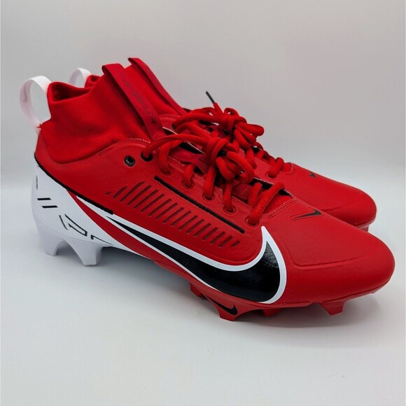 Nike Vapor Edge Pro 360 2 Football Cleats Mens Size 13 University Red DA5456-600 - Picture 1 of 6